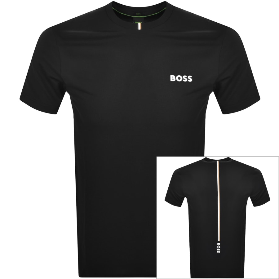 Hugo boss black shirt slim fit online